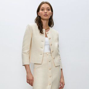 Babaton Little Tweed Jacket Cropped NWT